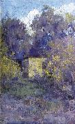 Clara Southern Landscape with Cottage oil